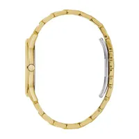 Bulova Sutton Mens Gold Tone Stainless Steel Bracelet Watch 97d123