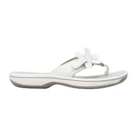 Clarks Womens Cloudsteppers Brinkley Flora Flip-Flops