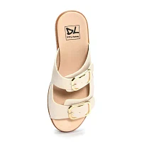 Dirty Laundry Samus Womens Adjustable Strap Footbed Sandals