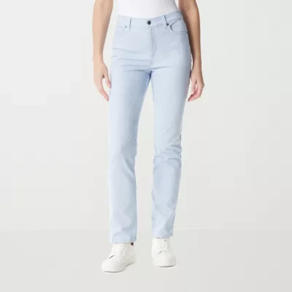 Gloria Vanderbilt Womens High Rise Regular Fit Jean