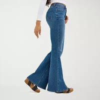 Wrangler Stretch Fabric Womens Highest Rise Flare Leg Jean