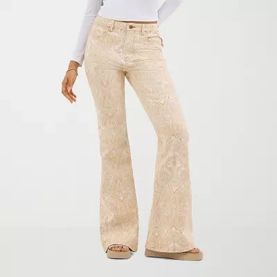 Wrangler Flare Jean Stretch Fabric Womens Highest Rise Leg