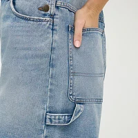 Wrangler Denim Shortall Womens Mid Rise Short