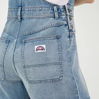 Wrangler Denim Shortall Womens Mid Rise Short