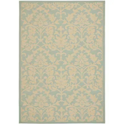 Safavieh Courtyard Collection Winston Oriental Indoor/Outdoor Area Rug