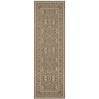 Safavieh Courtyard Collection Ilija Oriental Indoor/Outdoor Runner Rug