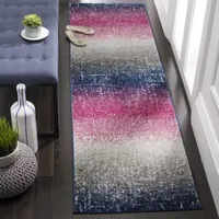 Safavieh Madison Collection Becky Abstract Runner Rug