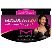 Maidenform One Fabulous Fit™ 2.0 Tailored T-Shirt Underwire Demi Bra Dm7543