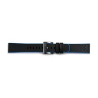 Samsung Galaxy 46mm Compatible Mens Blue Leather Watch Bands Gp-R600breeaaa