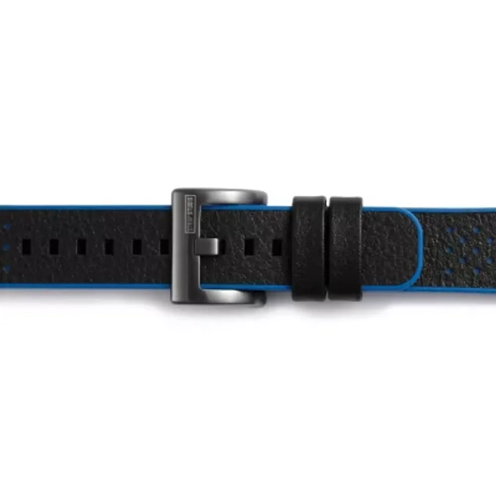 Samsung Galaxy 46mm Compatible Mens Blue Leather Watch Band Gp-R600breeaaa