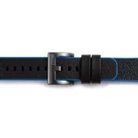 Samsung Galaxy 46mm Compatible Mens Blue Leather Watch Bands Gp-R600breeaaa