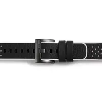 Samsung Galaxy 46mm Compatible Mens Black Leather Watch Band Gp-R600breeaab