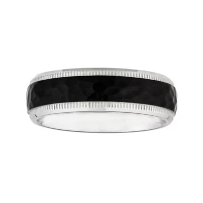 8MM Stainless Steel Wedding Band