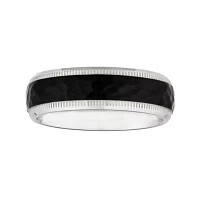 8MM Stainless Steel Wedding Band