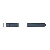 Samsung Galaxy 46mm Compatible Mens Blue Leather Watch Band Gp-R765breeaac