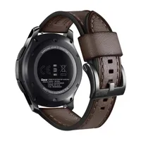 Samsung Galaxy 46mm Compatible Mens Brown Leather Watch Band Gp-R765breeaab