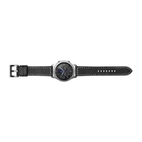 Samsung Galaxy 46mm Compatible Mens Black Leather Watch Band Gp-R765breeeaa