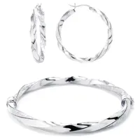 Sterling Silver 2-pc. Jewelry Set