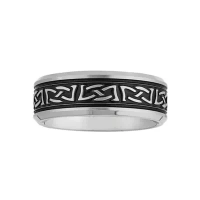 8MM Stainless Steel Wedding Band