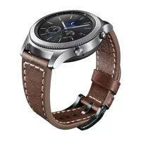 Samsung Galaxy 46mm Compatible Mens Brown Leather Watch Band Gp-R765breeeab