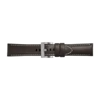 Samsung Galaxy 46 Mm Compatible Mens Brown Leather Watch Band Gp-R770breebad