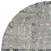 Safavieh Dip Dye Collection Danny Floral Round Area Rug