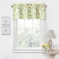 Waverly Carolina Crewel Rod Pocket Tailored Valance