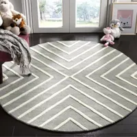 Safavieh Kids Collection Seachlann Geometric Round Area Rug