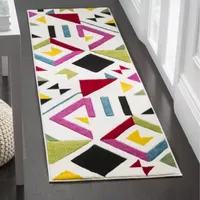 Safavieh Hollywood Collection Linnette Abstract Runner Rug