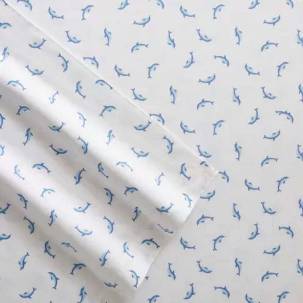 Poppy & Fritz Dolphins Sheet Set