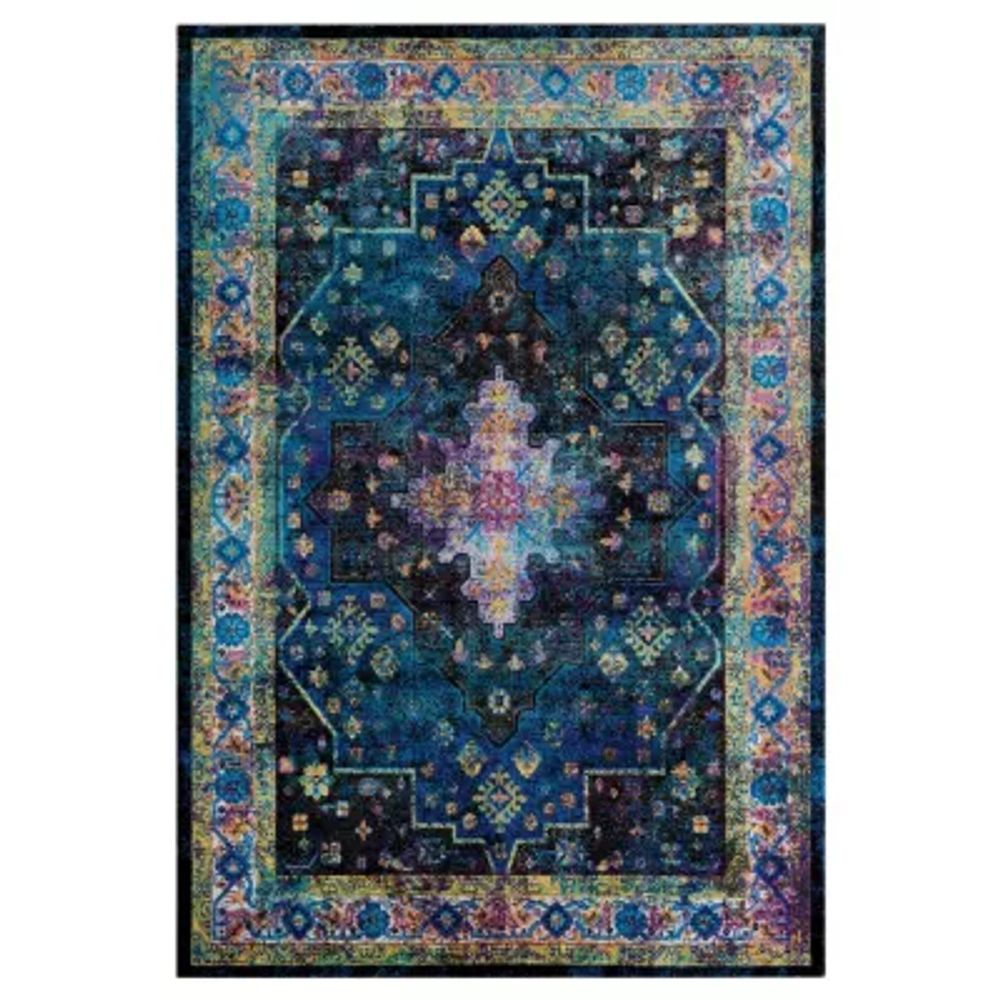 Couristan Gypsy Chartres Rectangular Rugs & Floor Coverings Indoor Medallion Accent Rugs