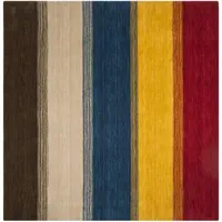 Safavieh Himalaya Collection Ilarion Striped Square Area Rug