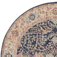 Safavieh Madison Collection Reno Oriental Round Area Rug