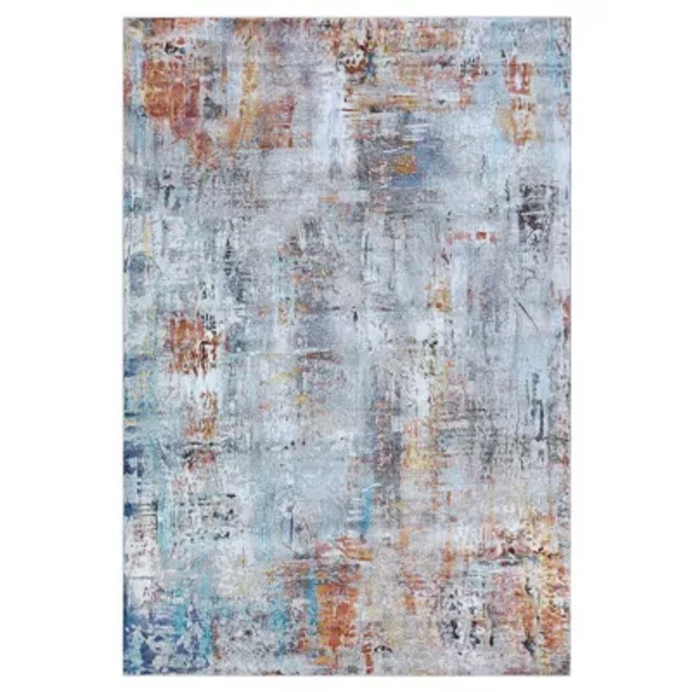 Couristan Gypsy Street Art Rectangular Rugs & Floor Coverings Indoor Abstract Accent