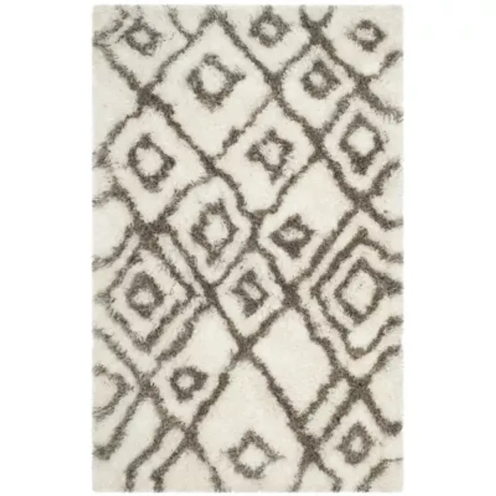 Safavieh Toronto Shag Collection Janey Abstract Area Rug