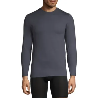 St. John's Bay Heavyweight Performance Mens Crew Neck Long Sleeve Thermal Shirt