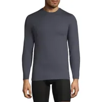 St. John's Bay Heavyweight Performance Mens Crew Neck Long Sleeve Thermal Shirt