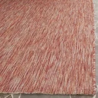 Safavieh Courtyard Collection Elisa Geometric Indoor/Outdoor Runner Rug