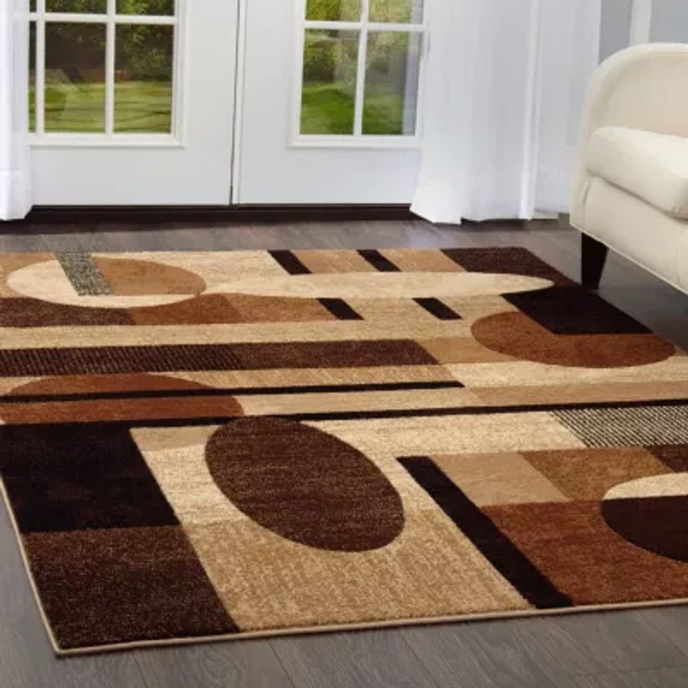 Home Dynamix Tribeca Jasmine 3-pc. Abstract Rectangular Rug Set