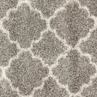 Safavieh Hudson Shag Collection Synthia Geometric Round Area Rug