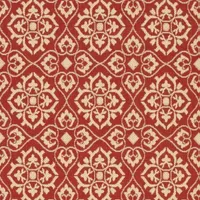 Safavieh Courtyard Collection Spots Oriental Indoor/Outdoor Round Area Rug