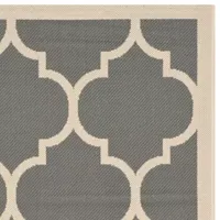 Safavieh Courtyard Collection Amias Geometric Indoor/Outdoor Runner Rug