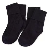 Arizona 2 Pair Turncuff Socks Girls