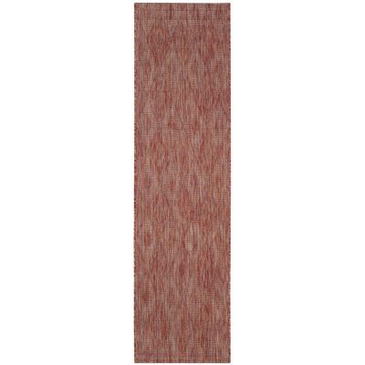 Safavieh Courtyard Collection Elisa Geometric Indoor/Outdoor Runner Rug