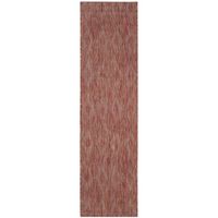 Safavieh Courtyard Collection Elisa Geometric Indoor/Outdoor Runner Rug
