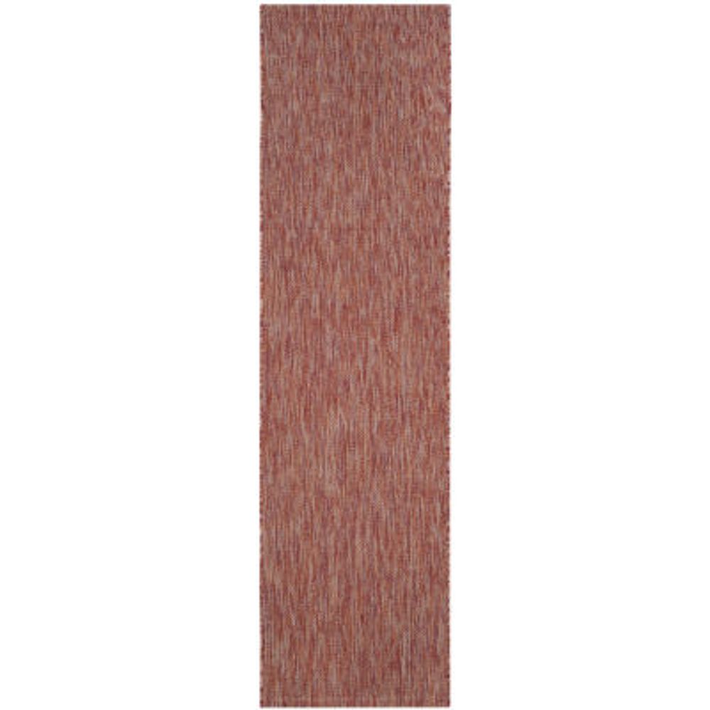 Safavieh Courtyard Collection Monroe Stripe Indoor/Outdoor Runner Rug