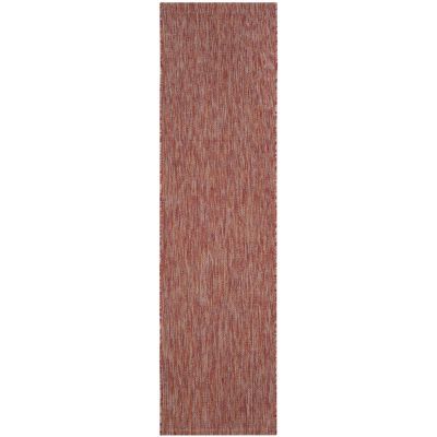 Safavieh Courtyard Collection Monroe Stripe Indoor/Outdoor Runner Rug