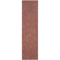 Safavieh Courtyard Collection Monroe Stripe Indoor/Outdoor Runner Rug