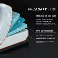 TEMPUR-ProAdapt Firm - Mattress Only