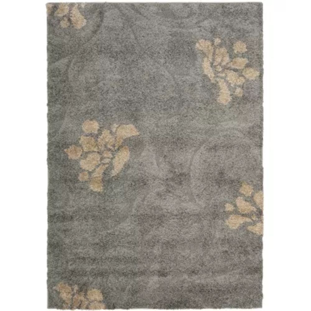 Safavieh Shag Collection Brock Floral Area Rug